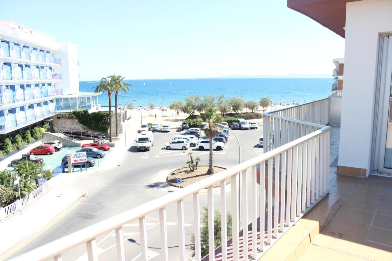 Beautiful Loft, Huge Sunny Terrace, View Over The Beach And Sea Rosas Exterior foto