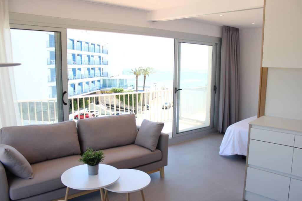Beautiful Loft, Huge Sunny Terrace, View Over The Beach And Sea Rosas Exterior foto