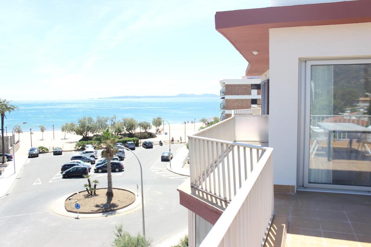 Beautiful Loft, Huge Sunny Terrace, View Over The Beach And Sea Rosas Exterior foto